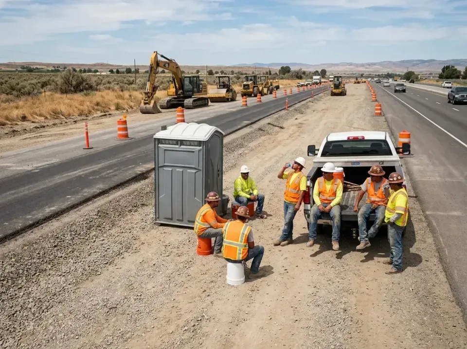 highway-road-construction-crew-007 — frequently asked questions, Porta Potty and Restroom Rentals in Petersburg, WV